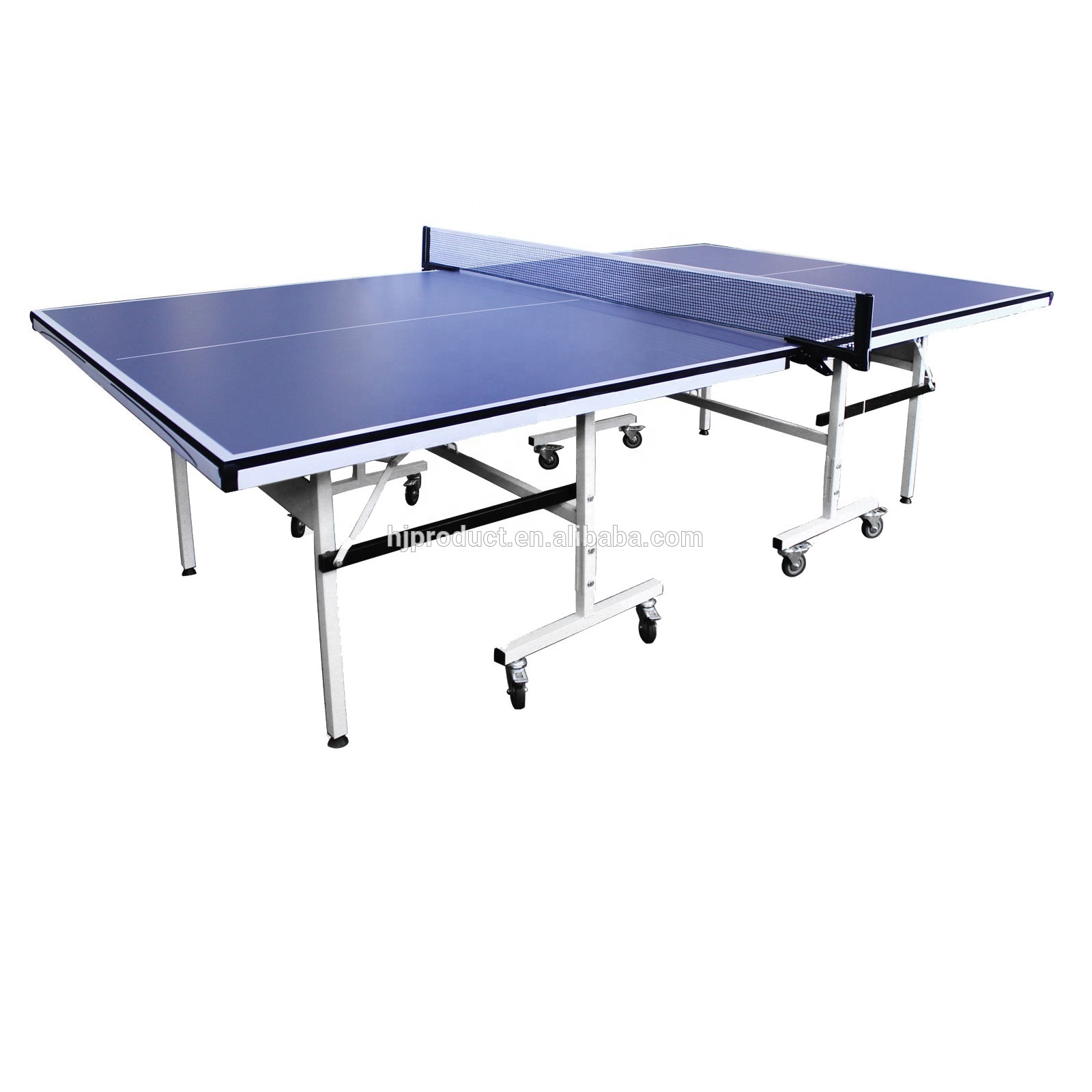 Table Tennis Folding Table - Ensemble complet de roues mobiles, Table