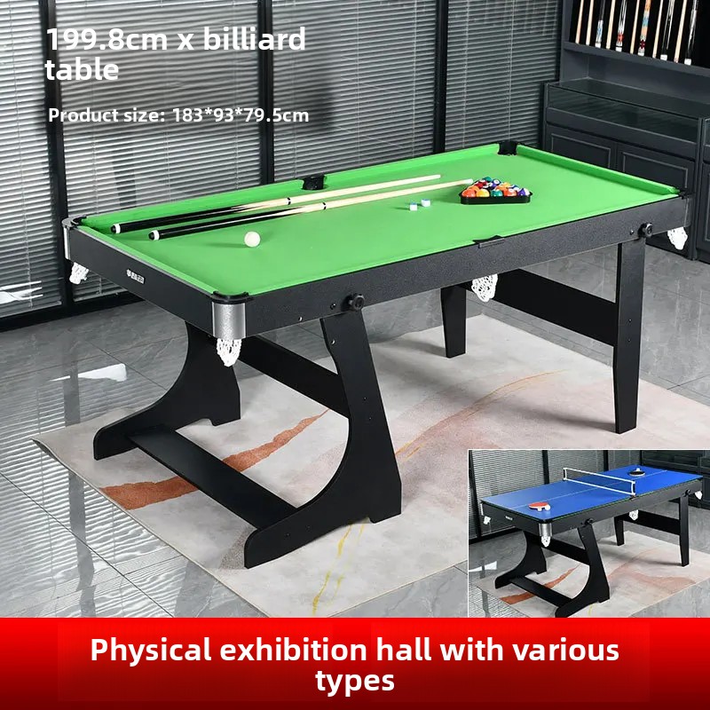 Table Tennis Folding Table - Table de billard pliable de 1,8