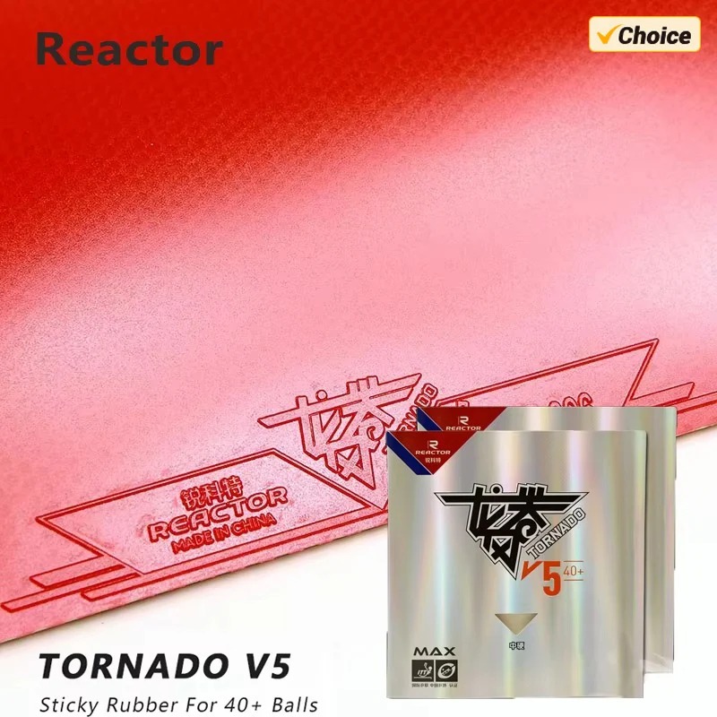 Table Tennis Games - Caoutchouc de tennis de table REACTOR