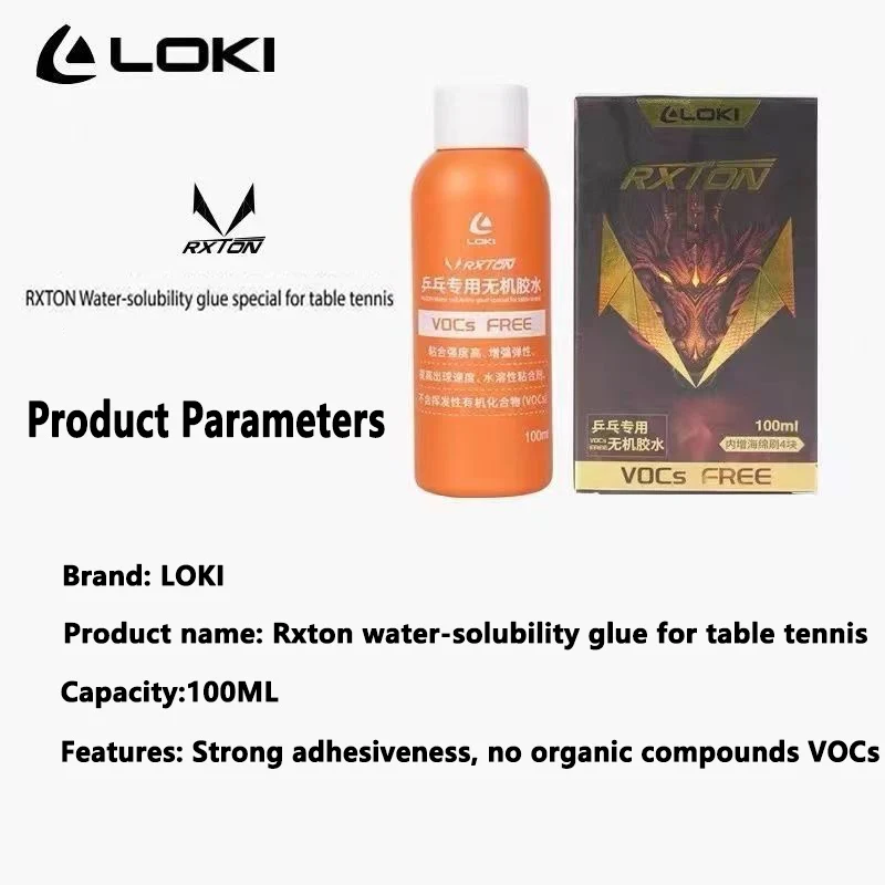 Colle à base d'eau LOKI 100ml, - Table Tennis Games avis et prix