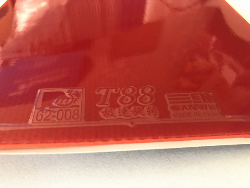 SANWEI – T88 ULTRA Spin Tennis - Table Tennis Xiom Rubber avis et prix