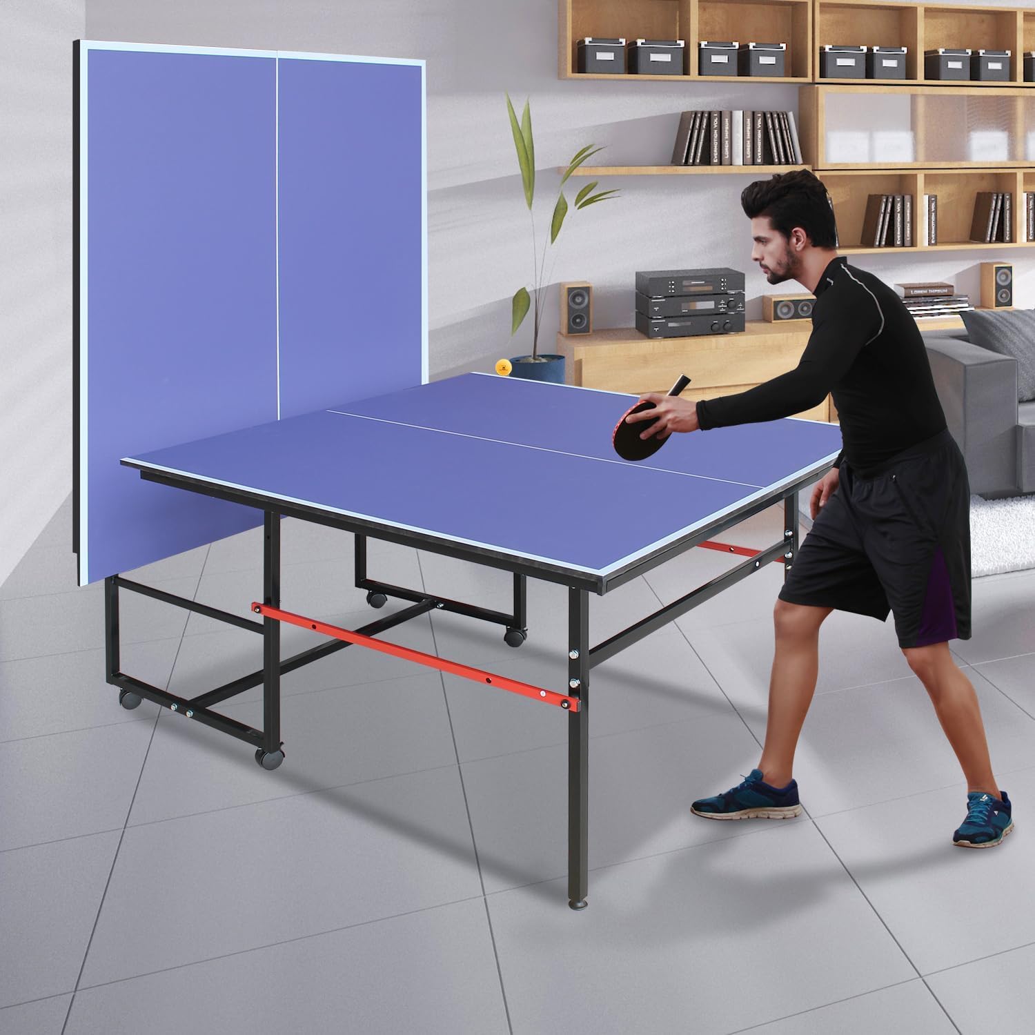 Table de ping-pong portable de - Table Tennis Folding Table avis et prix