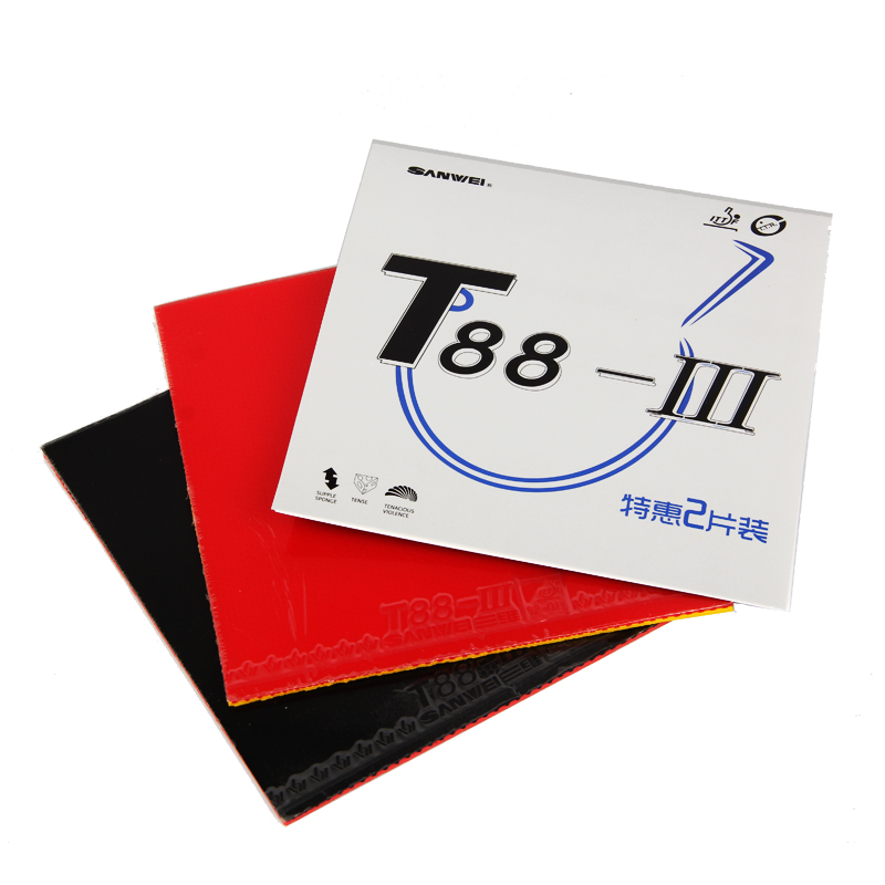 1 rouge 1 noir Original SANWEI - Table Tennis Xiom Rubber avis et prix
