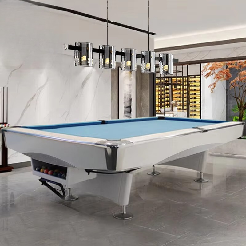 Table de billard moderne 9 pie - Table Tennis Games avis et prix