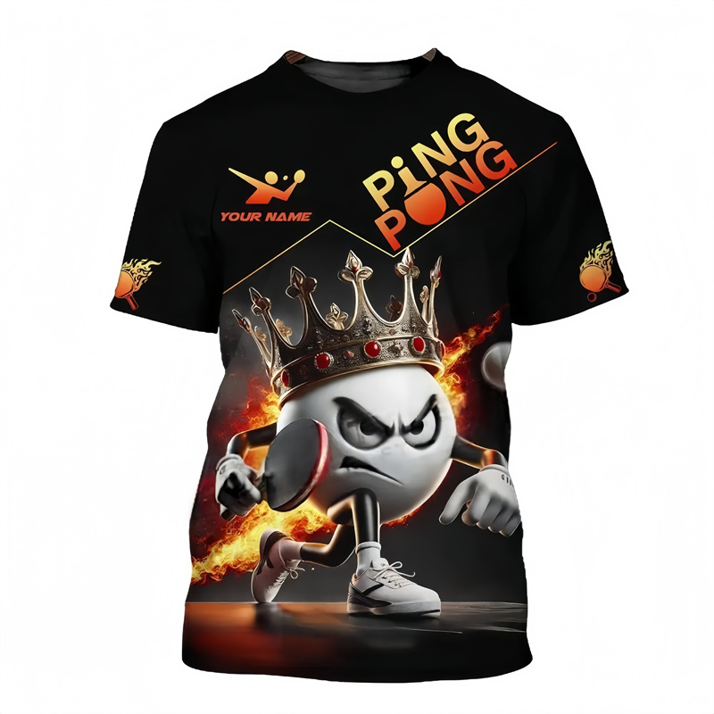 Tennis de Table motif T-Shirt  - Table Tennis Name avis et prix