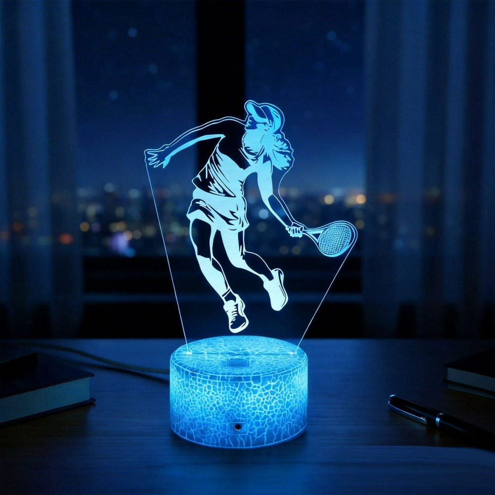 Lampe de nuit 3D Illusion Nigh - Table Tennis Touch avis et prix