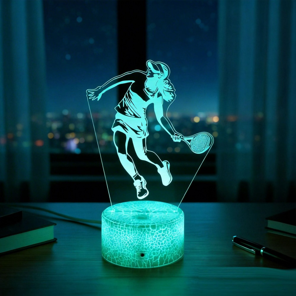 Lampe de nuit 3D Illusion Nigh - Table Tennis Touch avis et prix