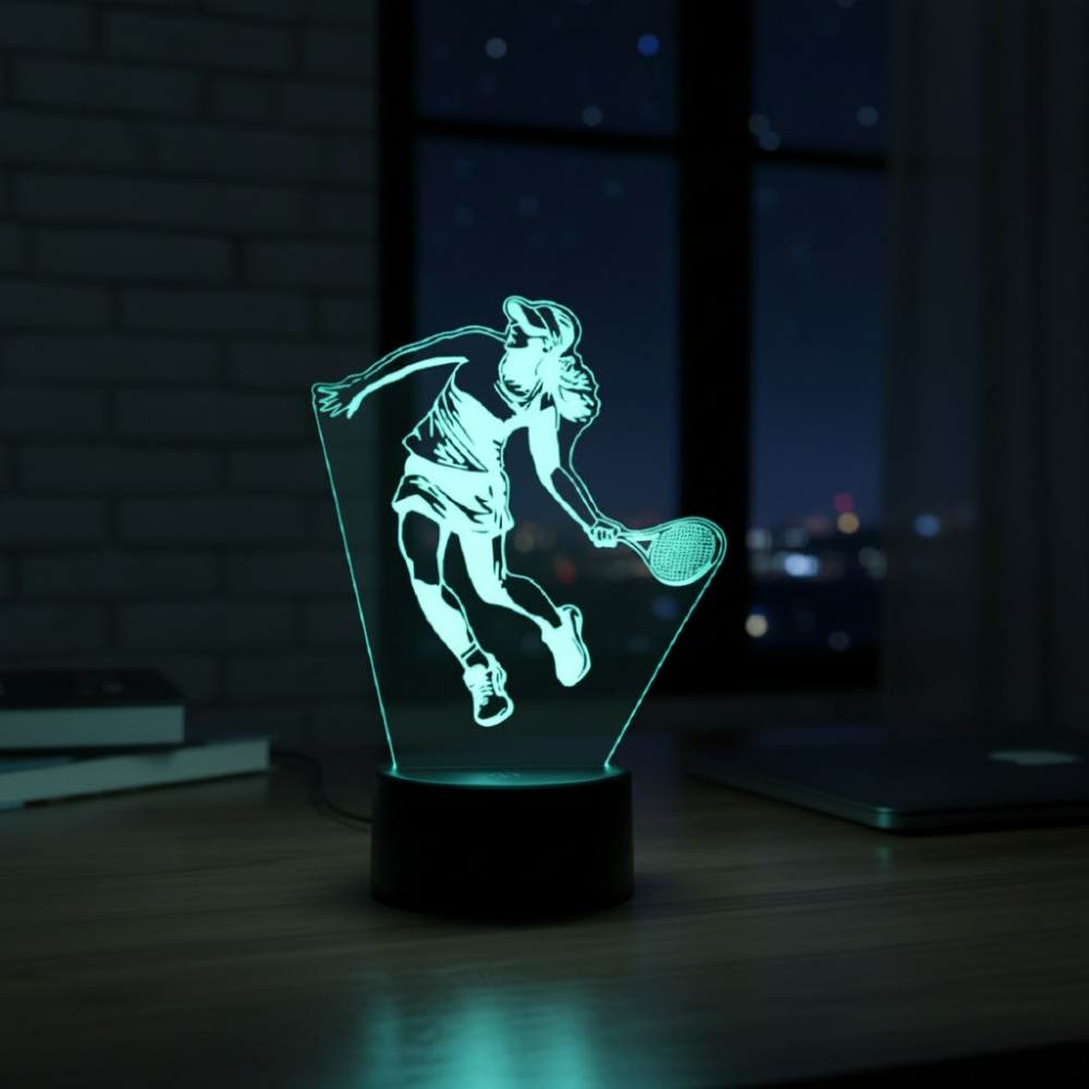 Lampe de nuit 3D Illusion Nigh - Table Tennis Touch avis et prix