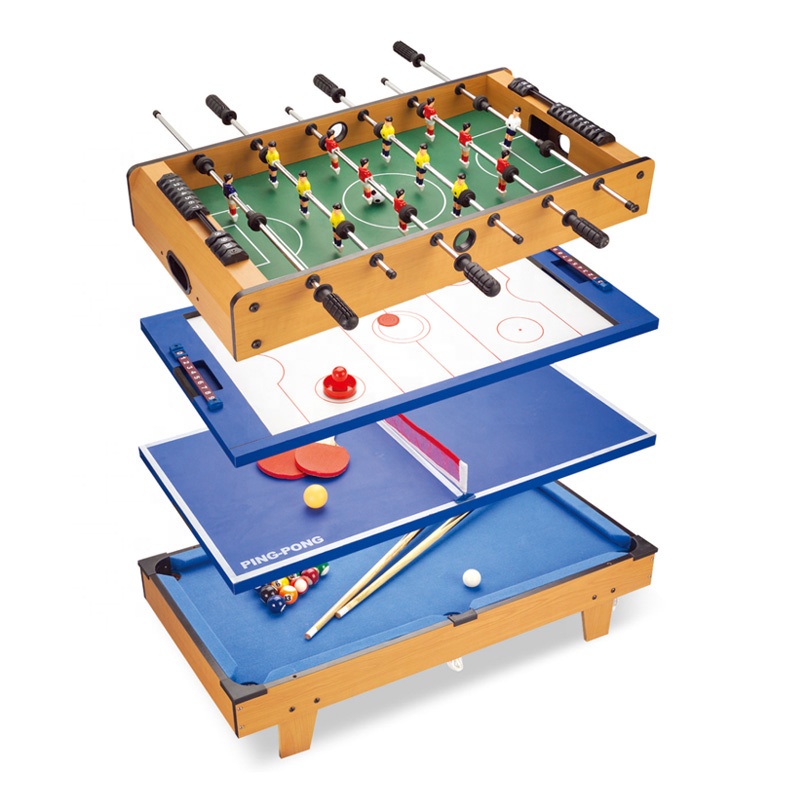 Table de jeux 4 en 1, billard, - Table Tennis Games avis et prix