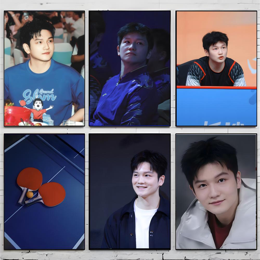 Affiche Athlète de Tennis de T - Table Tennis Zhendong avis et prix