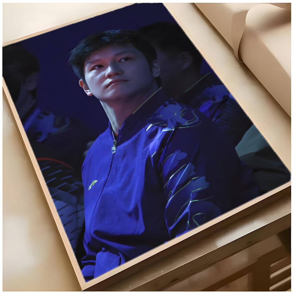 Affiche Athlète de Tennis de T - Table Tennis Zhendong avis et prix