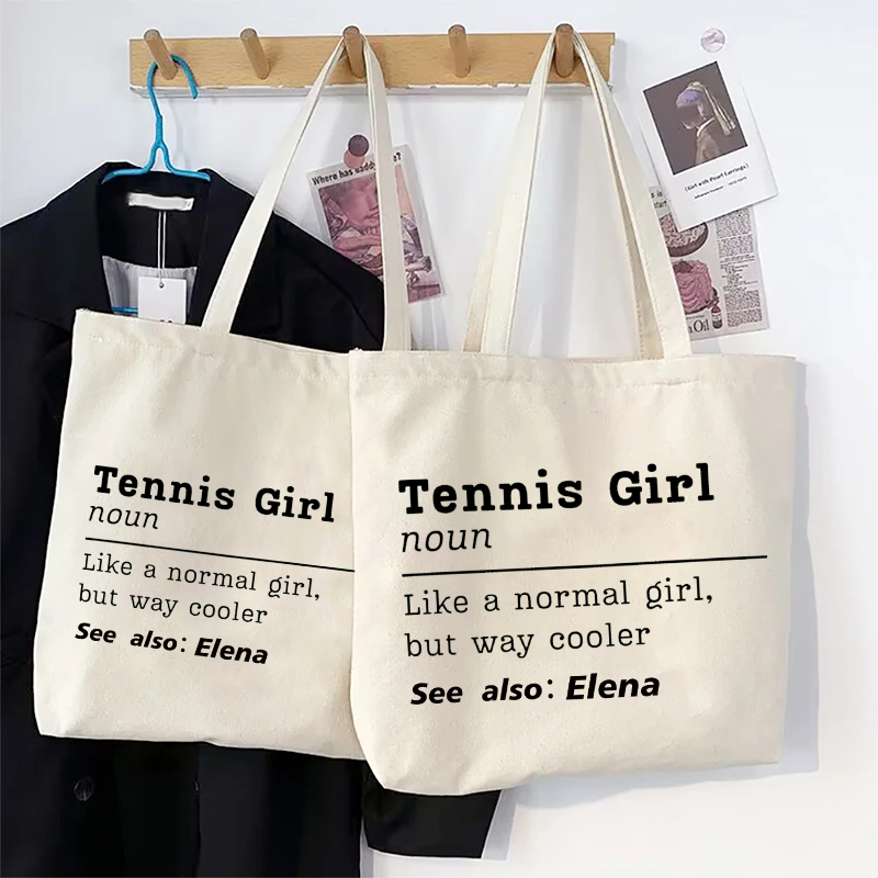 Sac fourre-tout en toile de Te - Table Tennis Name avis et prix