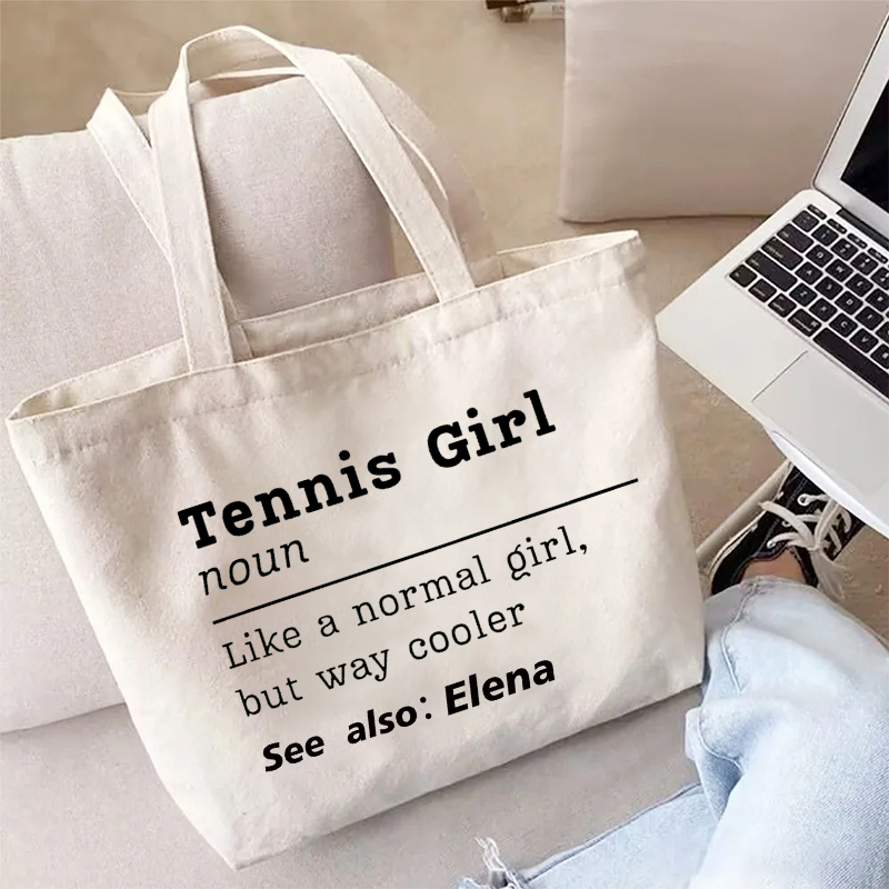 Sac fourre-tout en toile de Te - Table Tennis Name avis et prix