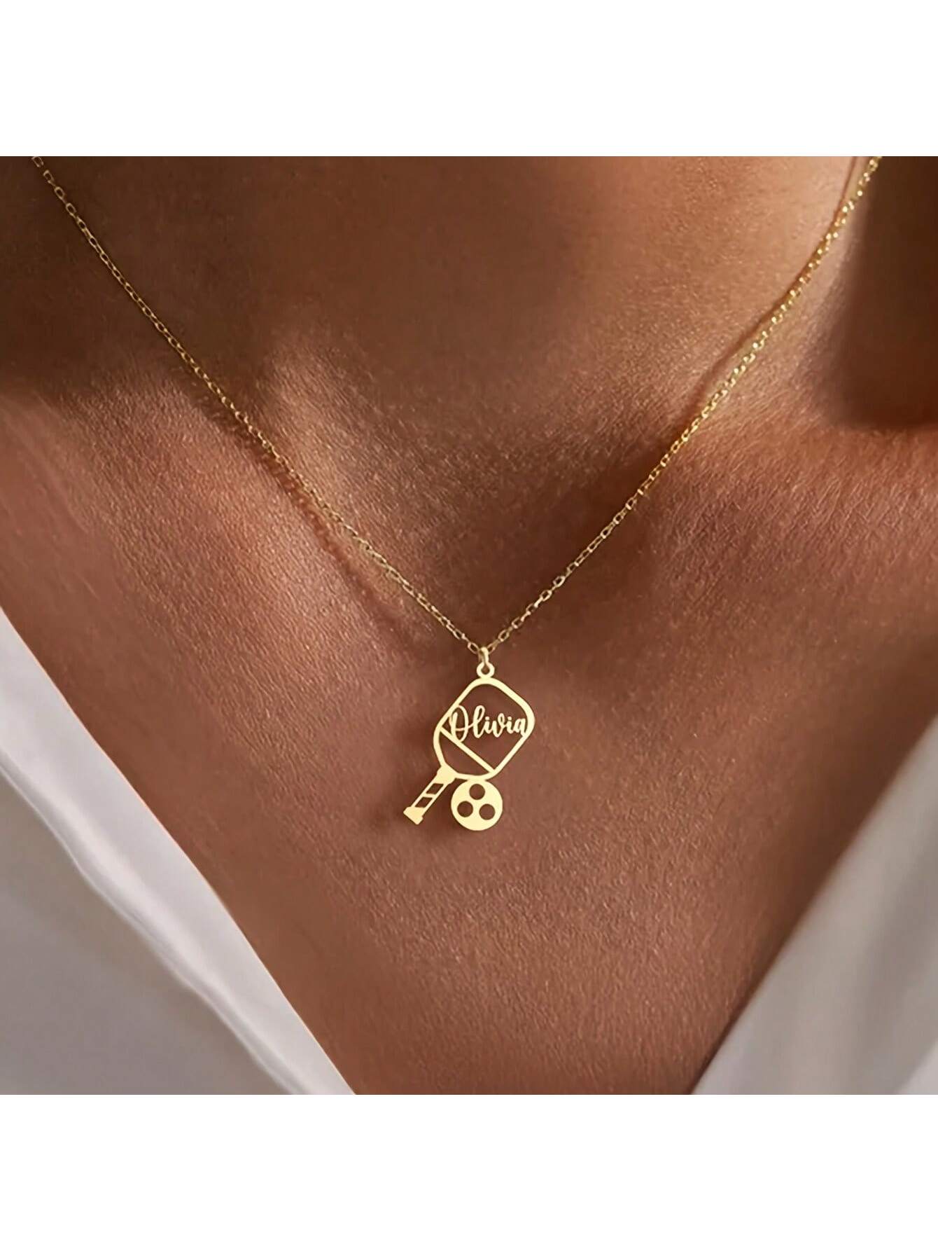 Collier personnalisé avec le n - Table Tennis Name avis et prix