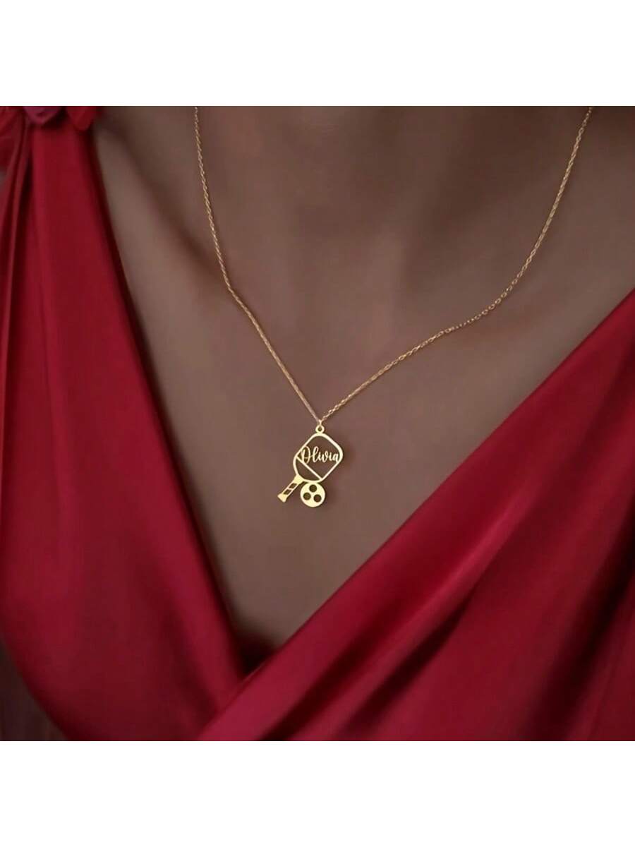 Collier personnalisé avec le n - Table Tennis Name avis et prix