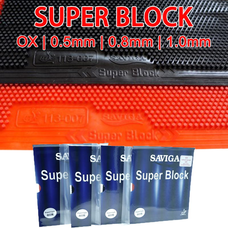 SAVIGA SUPER BLOCK OX longs Pi - Table Tennis Xiom Rubber avis et prix